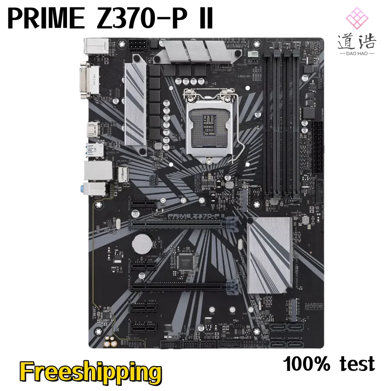 

For PRIME Z370-P II Motherboard 64GB HDMI PCI-E3.0 M.2 LGA 1151 DDR4 ATX Z370 Mainboard 100% Tested Fully Work