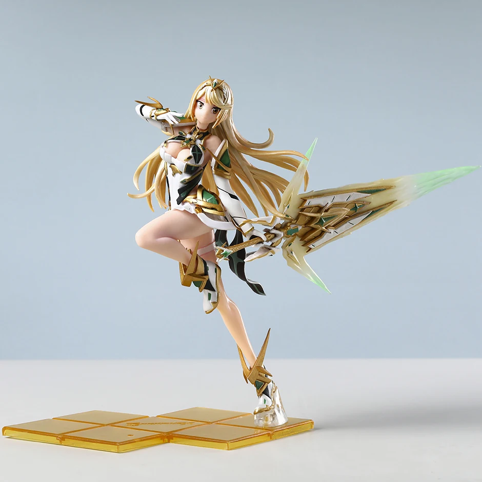 Xenoblade Chronicles 2 Pyra Homura / Mythra Hikari Anime Statue Decoration Collection Figurine Model Toy