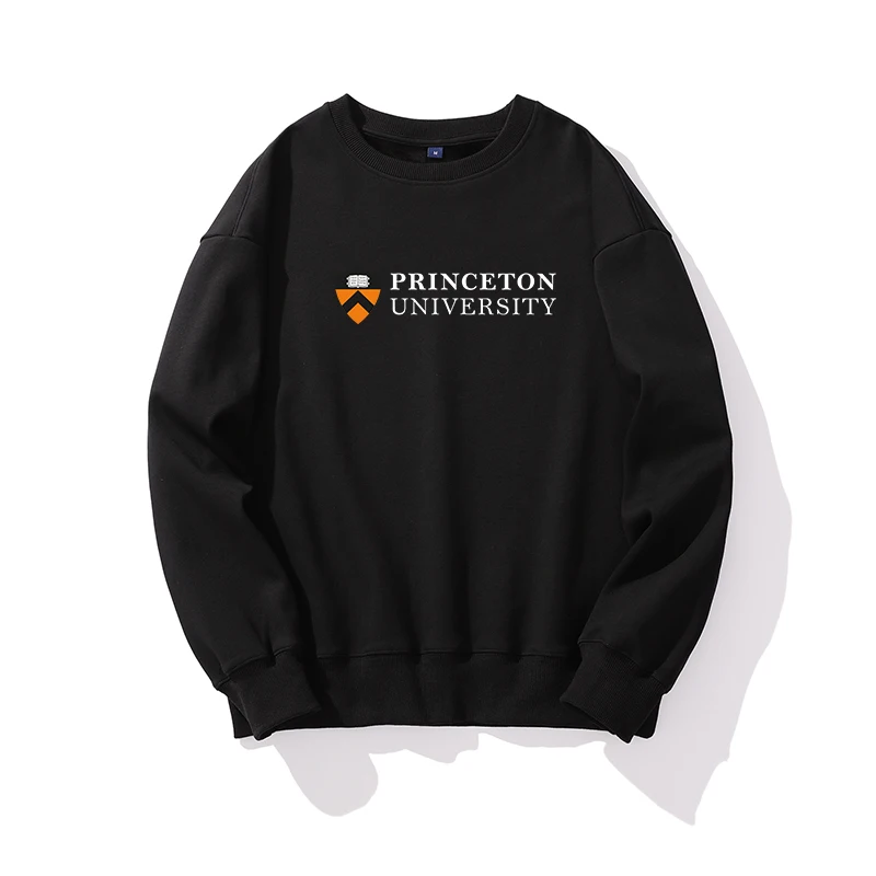 

Princeton University Autumn and Winter Fashion Casual Loose Round Neck For Men Woman Sweatshirt Basic Solid Color High Quality