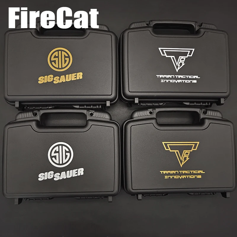 

Digital G17 Storage Box Plastic PP SIG SAUER Taran Tactical Innovations Sponge Hand-held EDC Anti-Drop Shockproof Toolbox Black