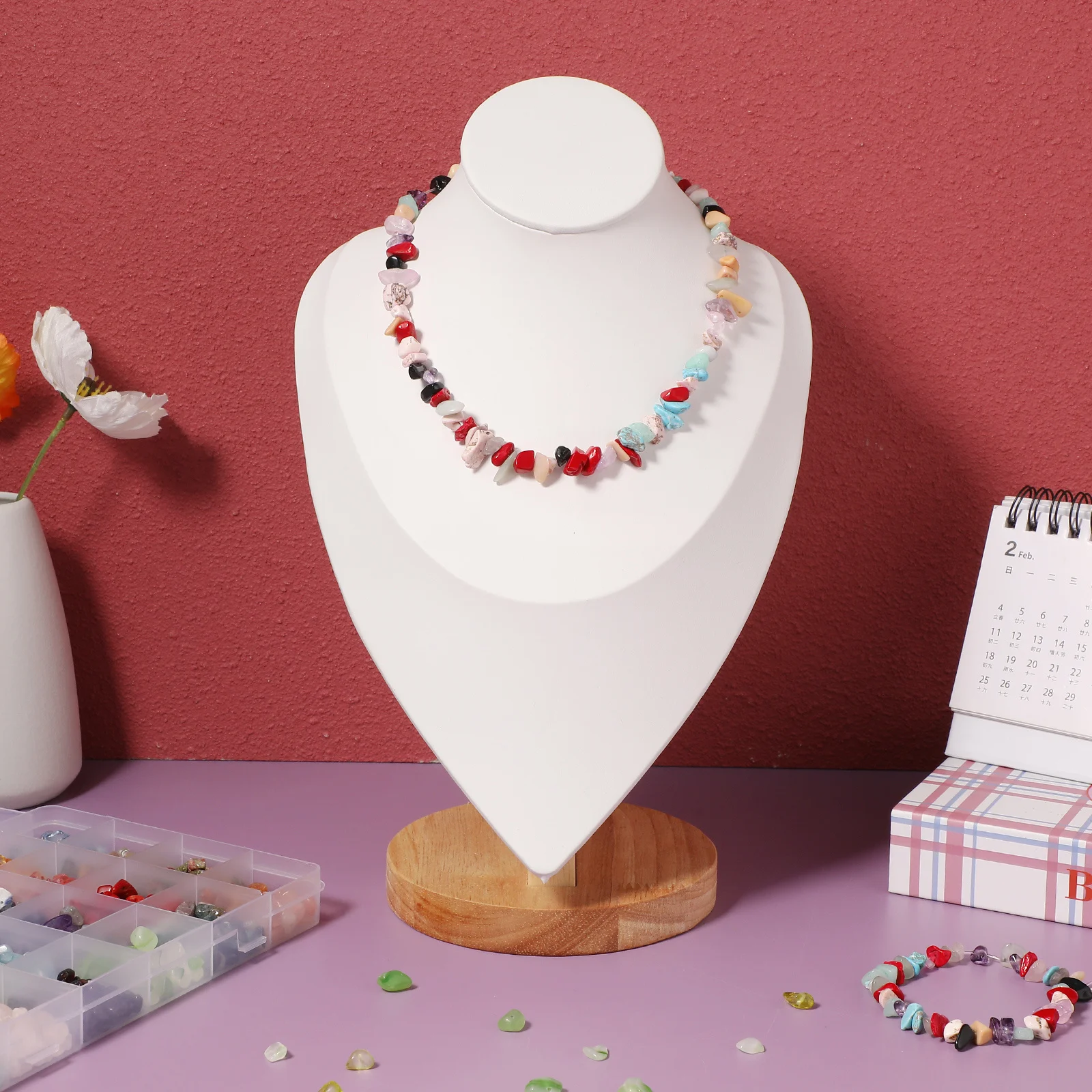 

1 Box Irregular Chips Natural Stone Beads DIY Loose Bead Craft Jewelry Making Bracelet Spacer Beads Handmade Accessories