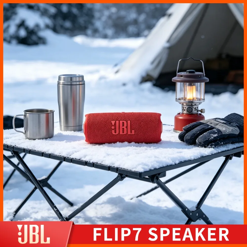 Orchard Wharf Soft Bass JBL FLIP7 Bluetooth Speaker RGB IP67 Waterproof Handsfree Stereo TF Card Type C Mountain Music Gear