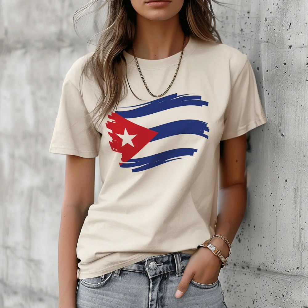 

Cuba Tee women comic anime manga t-shirts girl Japanese graphic y2k clothes