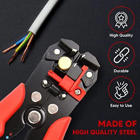 Wire Stripper Tools Multitool Plier Crimper Cable Cutter Multifunctional Stripping Tool Crimping Pliers Terminal 0.2-6.0mm2 tool