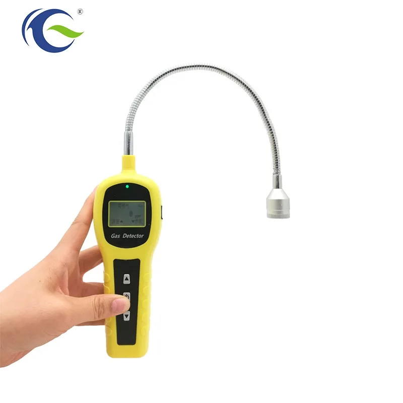Portable Probe Type Goose Neck CH4 L PG LEL Methane Natural Combustible Gas Leak Alarm Detector