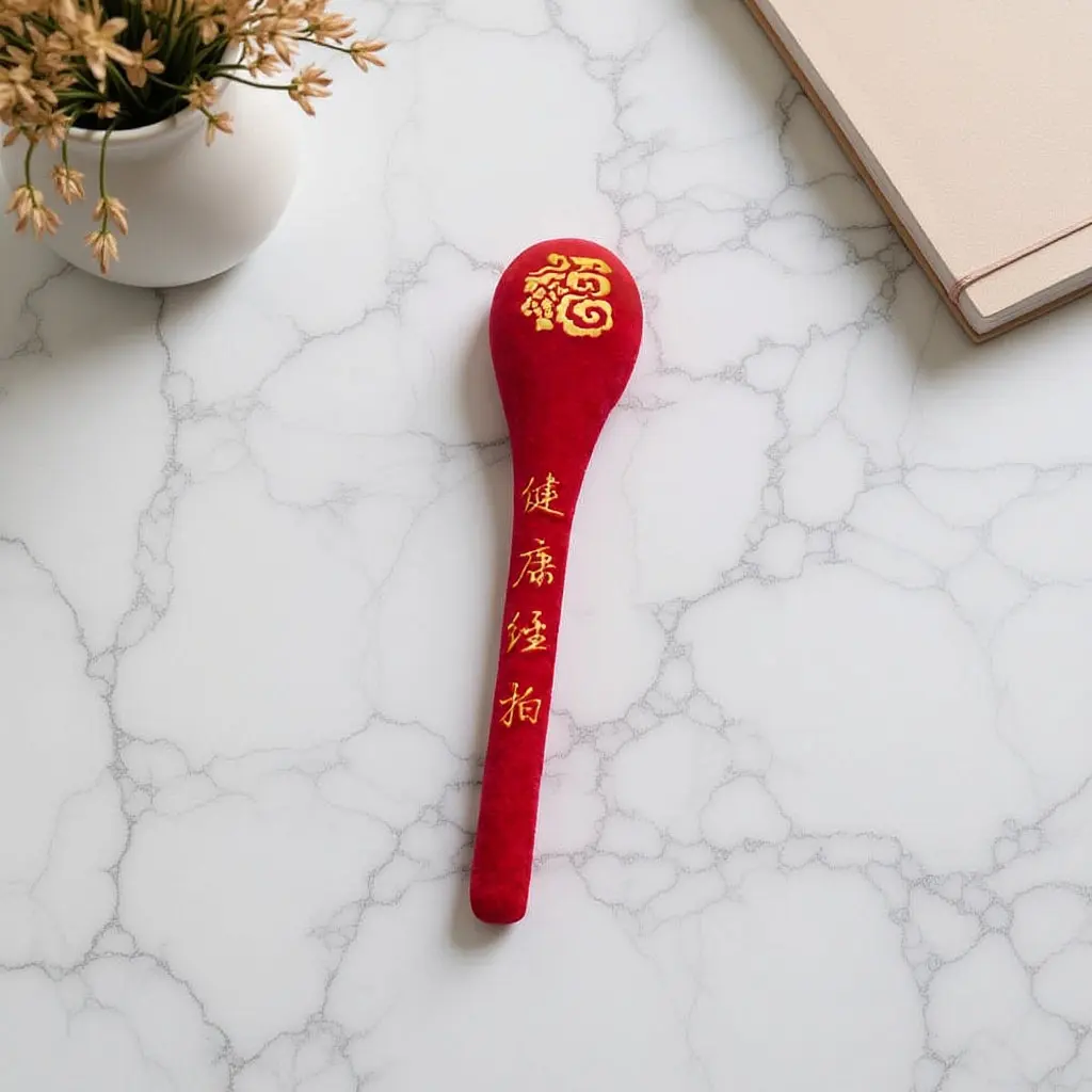 Body Massage Hammer Pat Stick Handheld Acupoint Therapy Tool for Daily Use Improves Metabolism Circulation Immune Function