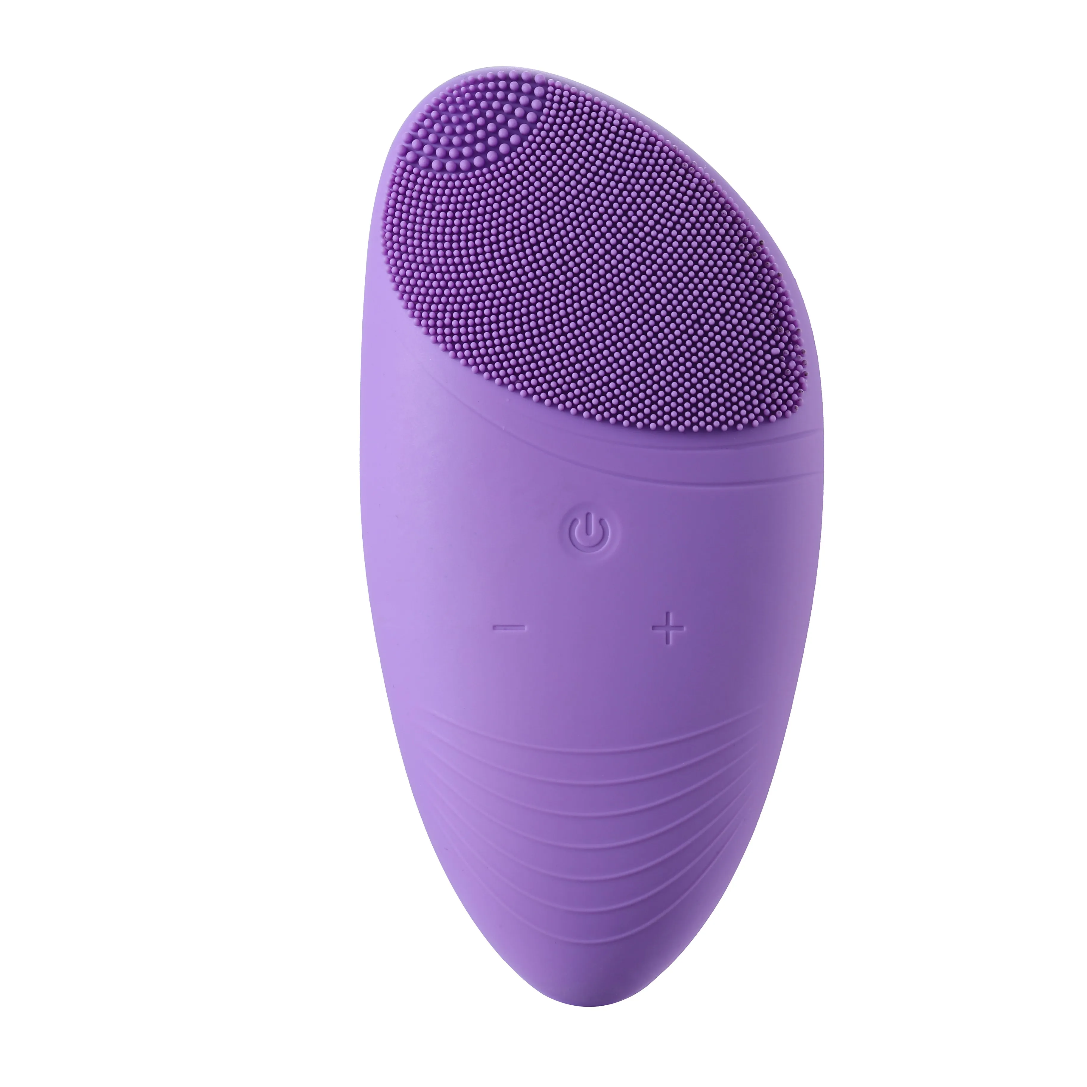 Face Brush Super Soft Scrubber Silicone Facial Cleanser Waterproof Vibrating Body Cleaning