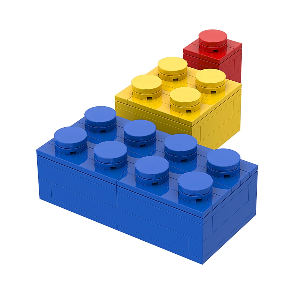 Gobricks جدار اكسسوارات الجسيمات الطوب الكبير بنة مجموعة MOC-44528 الطوب الجسيمات نموذج التعليم ألعاب مكعبات الاطفال هدية