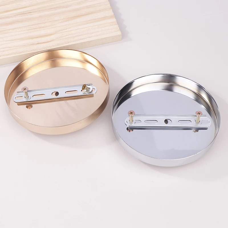 

150mm Ceiling Rose 15cm Ceiling Canopy Iron Ceiling Plate Metal Lamp Base Modern Pendant Light Ceiling Lamp Round Lamp Base DIY