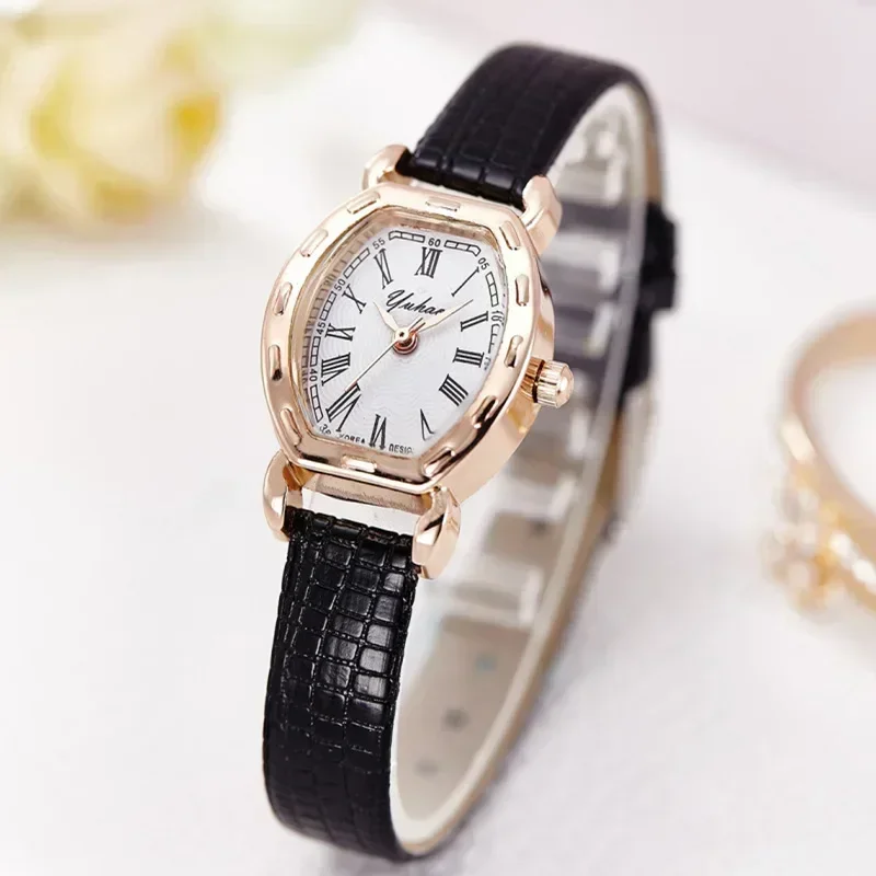 

Casual Women Watches Bracelet Leather Strap Oval Quartz Ladies Watch Women Clock Wrist Watch Relogio Feminino Clock Reloj Mujer