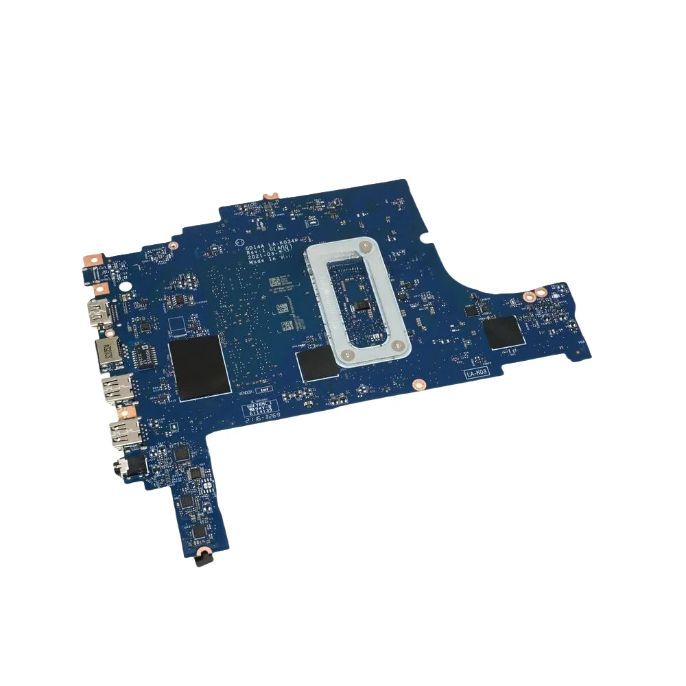 LA-K034P LA-K032P For Dell Vostro Inspiron 3500 3501 3400 Notebook Mainboard 07HC6F 0GGCMJ I3 I5 I7-11th CPU Laptop Motherboard