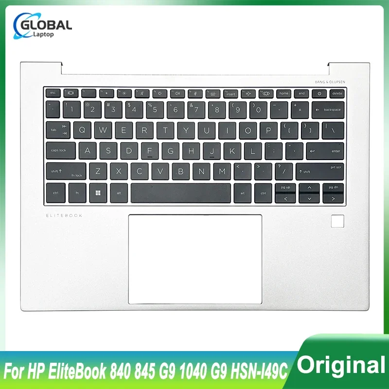 

Original New US Keyboard for HP EliteBook 840 G9 845 1040 G9 HSN-I49C Laptop Palmrest Upper Top Cover Replacement N09276-001