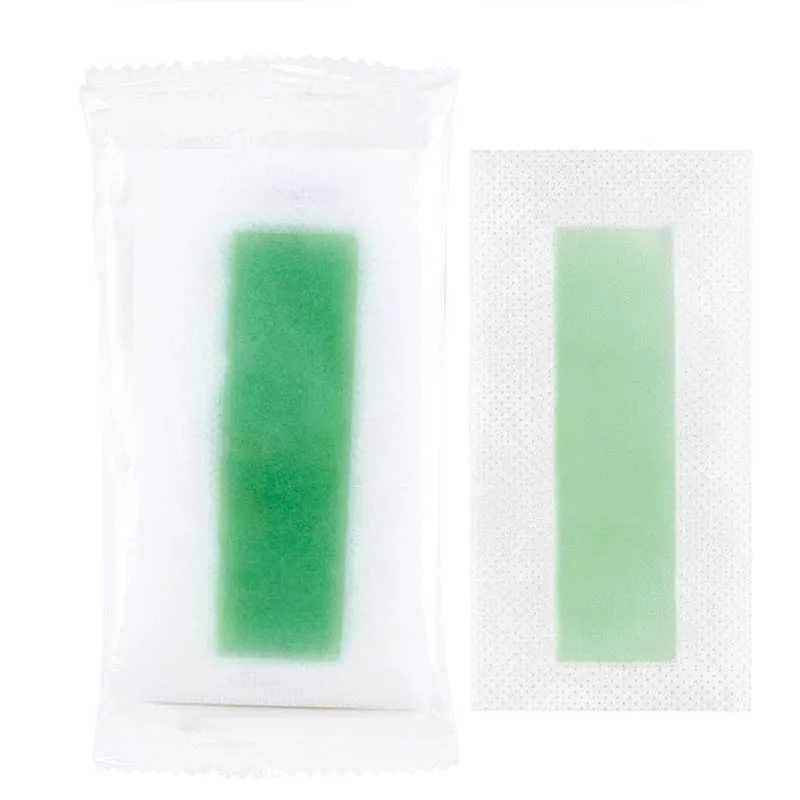 Streifen Tragbare Haar Einseitige Doppelseitige Vlies Enthaarung Wachs Papier Wachs Streifen Schnelle Haar Entfernung