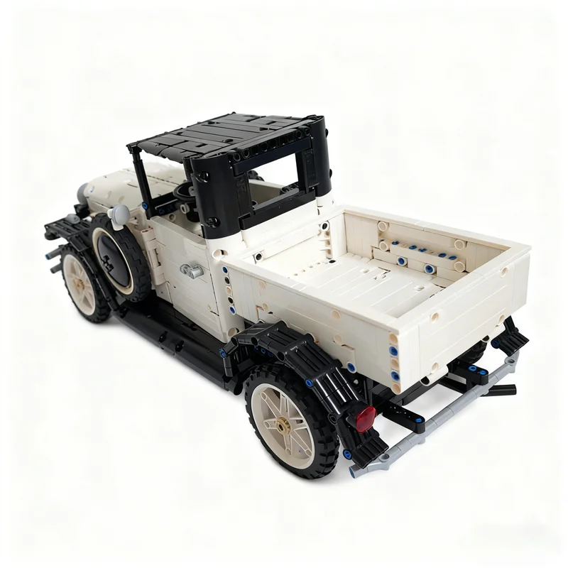 2022pcs MOC Technical Forded Model AA Pickup Classic Building Blocks Construction Christmas Gift DIY Education Toys Idea