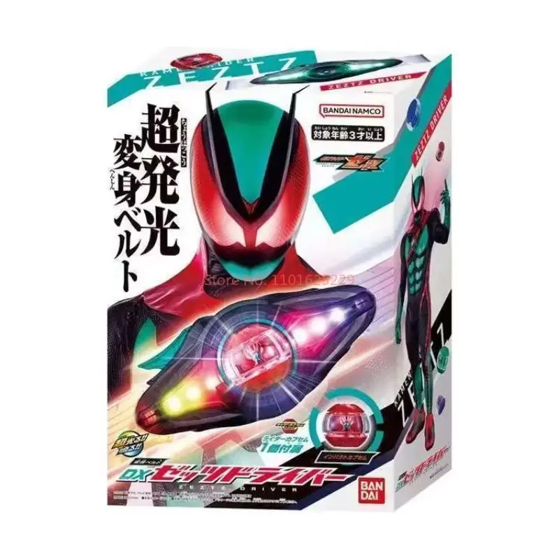 حزام السائق الأصلي من Bandai جديد تمامًا Kamen Rider Zeztz (Zzz) - إصدار مميز مع هدايا لعبة محيطية أنيمي الإضافية