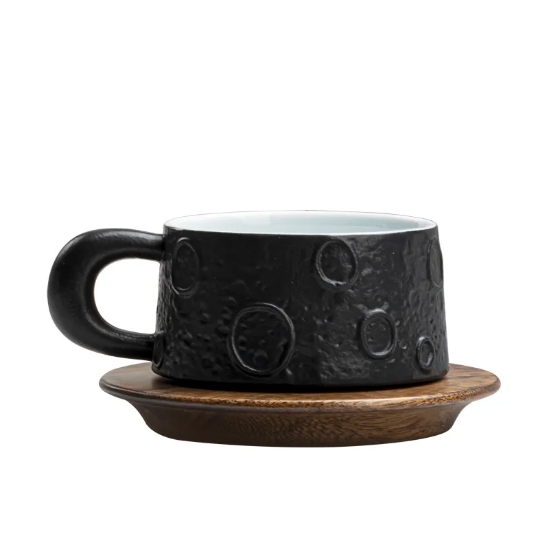 Fashion New Planet Coffee Cup Ceramic Creative Cup Household Tea Cup with Cover Coffee Accessories