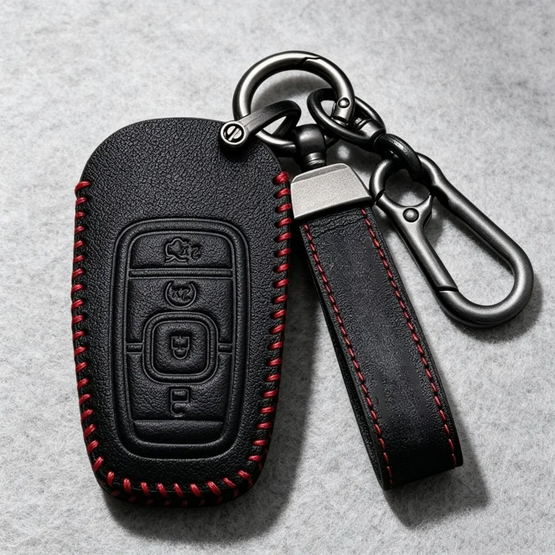Car Remote Key Fob Case Cover For Lincoln Continental MKC MKZ MKX Navigator Z Nautilus Aviator Corsair 2017 2018 2019 2022