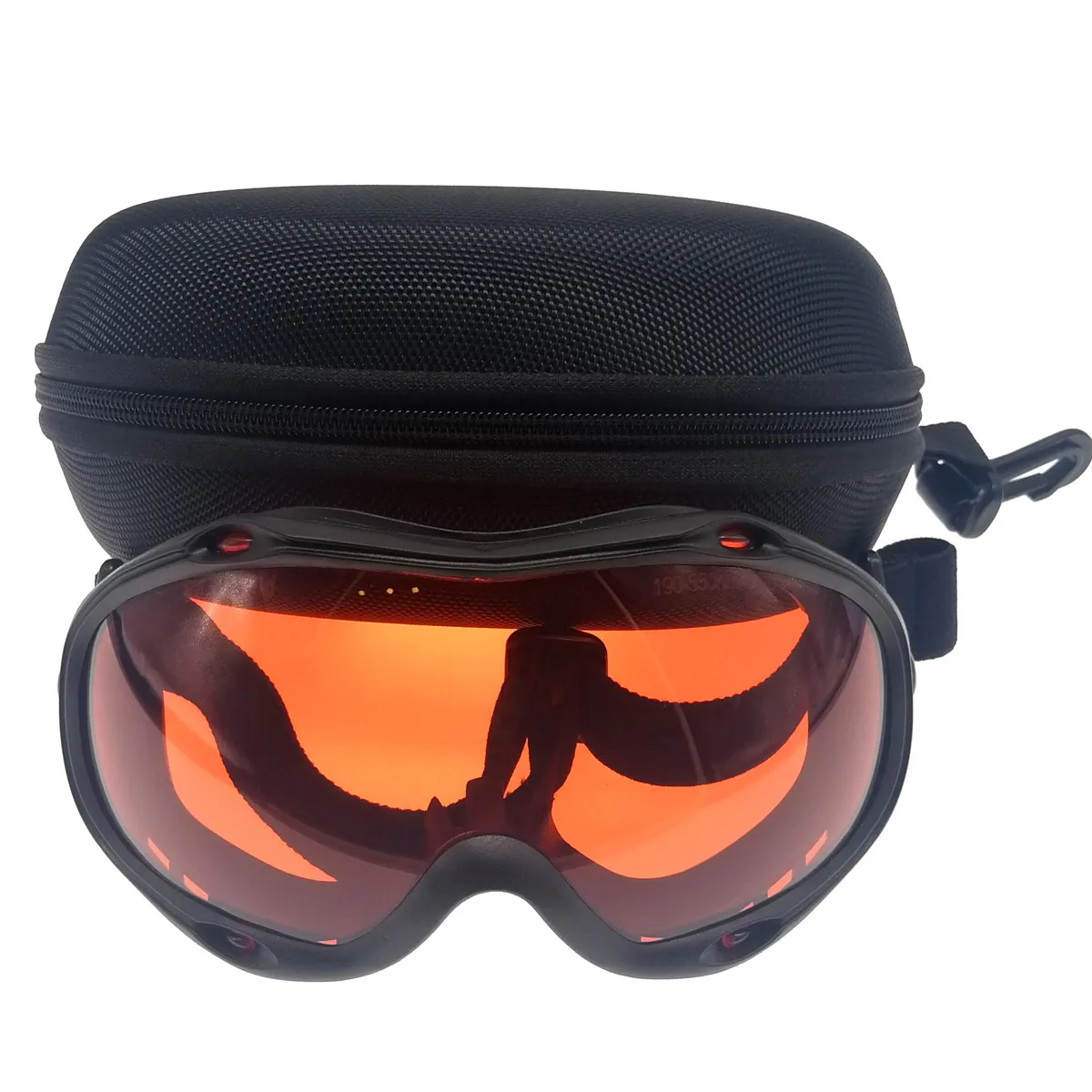 Full coverage blue & green light laser safety glasses - laser radiation protection 190-540nm - clear vision