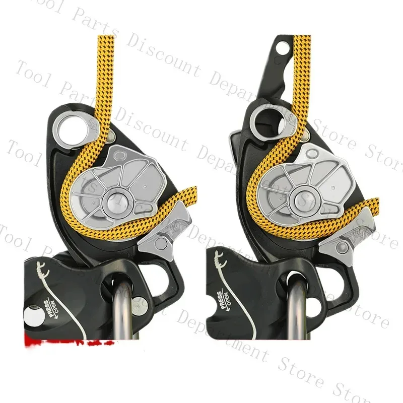 كاميرا شيلد المضادة للذعر، توقف يدوي، سرعة التسلق في الهواء الطلق، حامي العمل الجوي للإنحدار