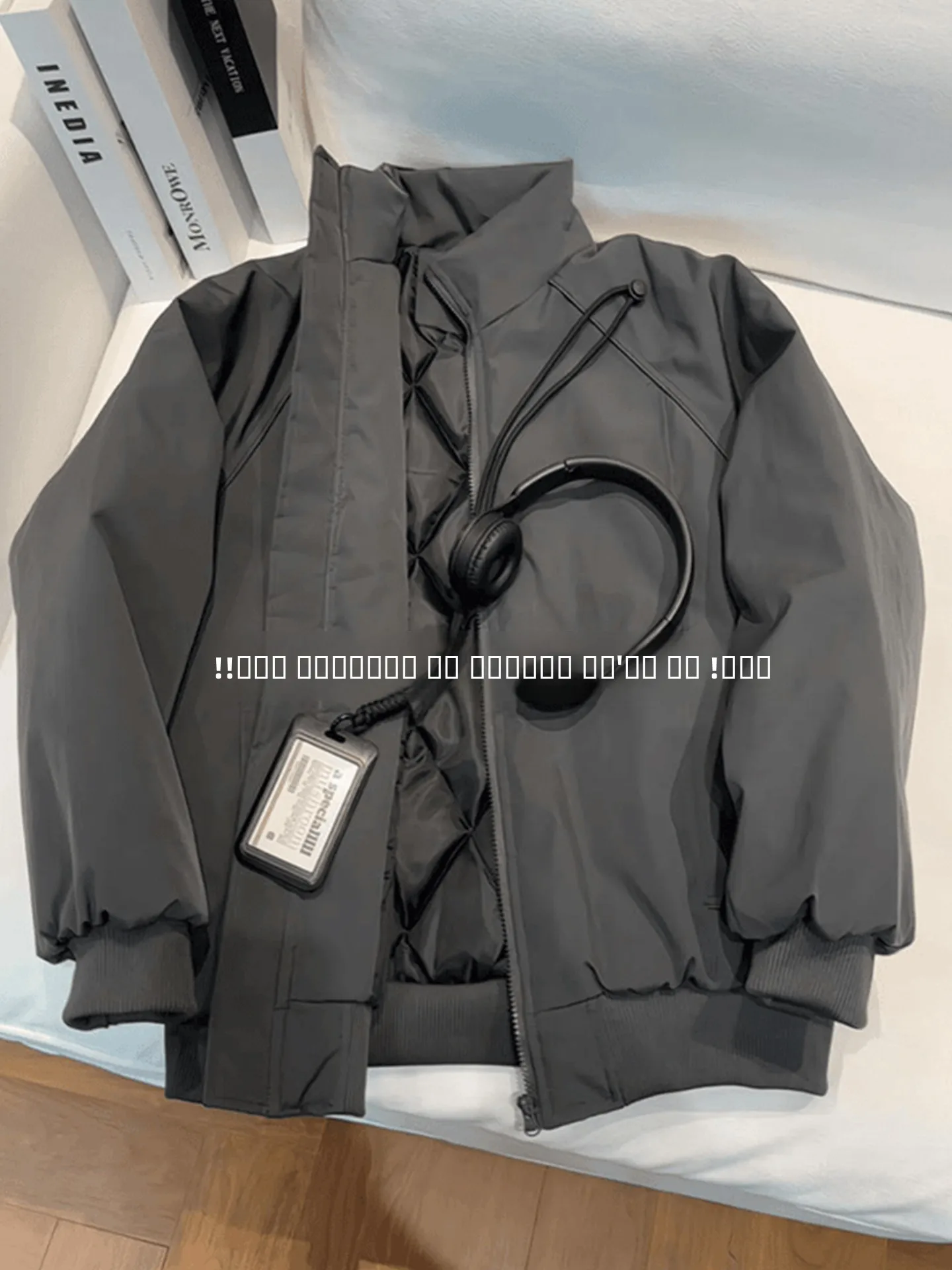 

American Sle Patchwork Pilot Jaet Thiened Cotton Men's Winter Coat Warm Stand Collar Outerwear Casual Faionable Cotto...