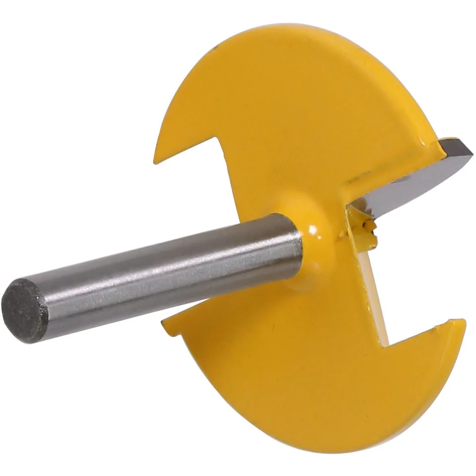 Router Bit for Woodworking with 6mm Shank and Small Bowl Profile Suitable for Trimming Milling and Detailed Shaping