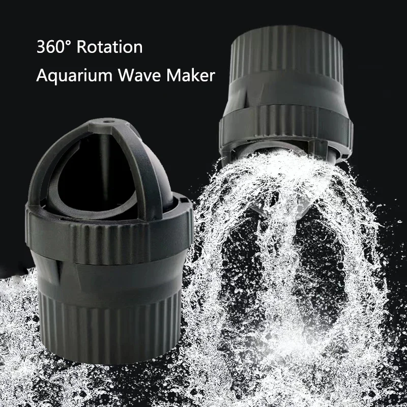 360° Rotation Aquarium Fish Tank Wave Maker Rotary Pump Head Tool Automatic Rotating Wave Making For Water Pumps Accessories