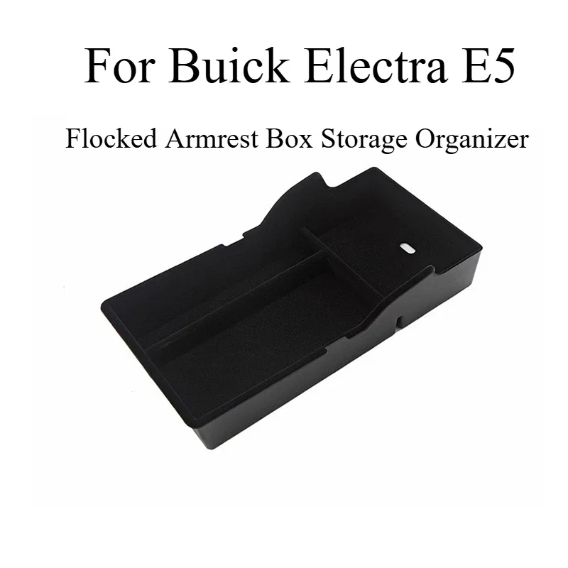Armrest Central Control Storage Box with Classified Grid, For Buick Electra E5 Car Interior Modification