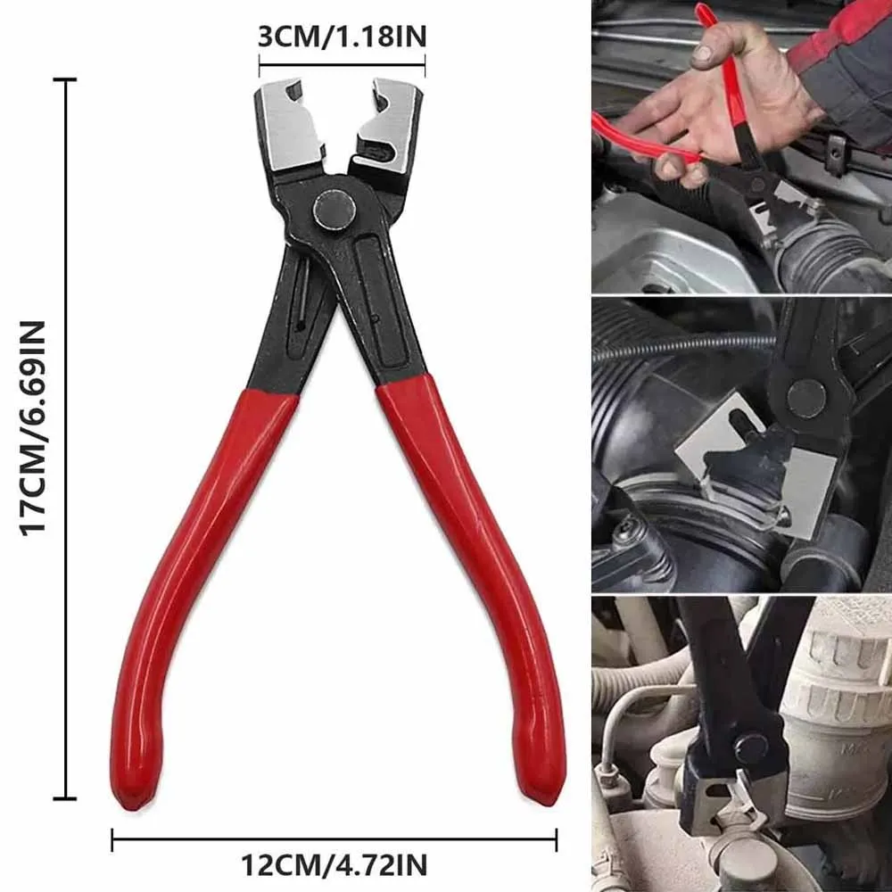 Clicr-R Type Hose Clip Clamp Plier Practical Metal Collar Clamp CV Boot Swivel Tool For Automotive Water Pipe Removal Tool