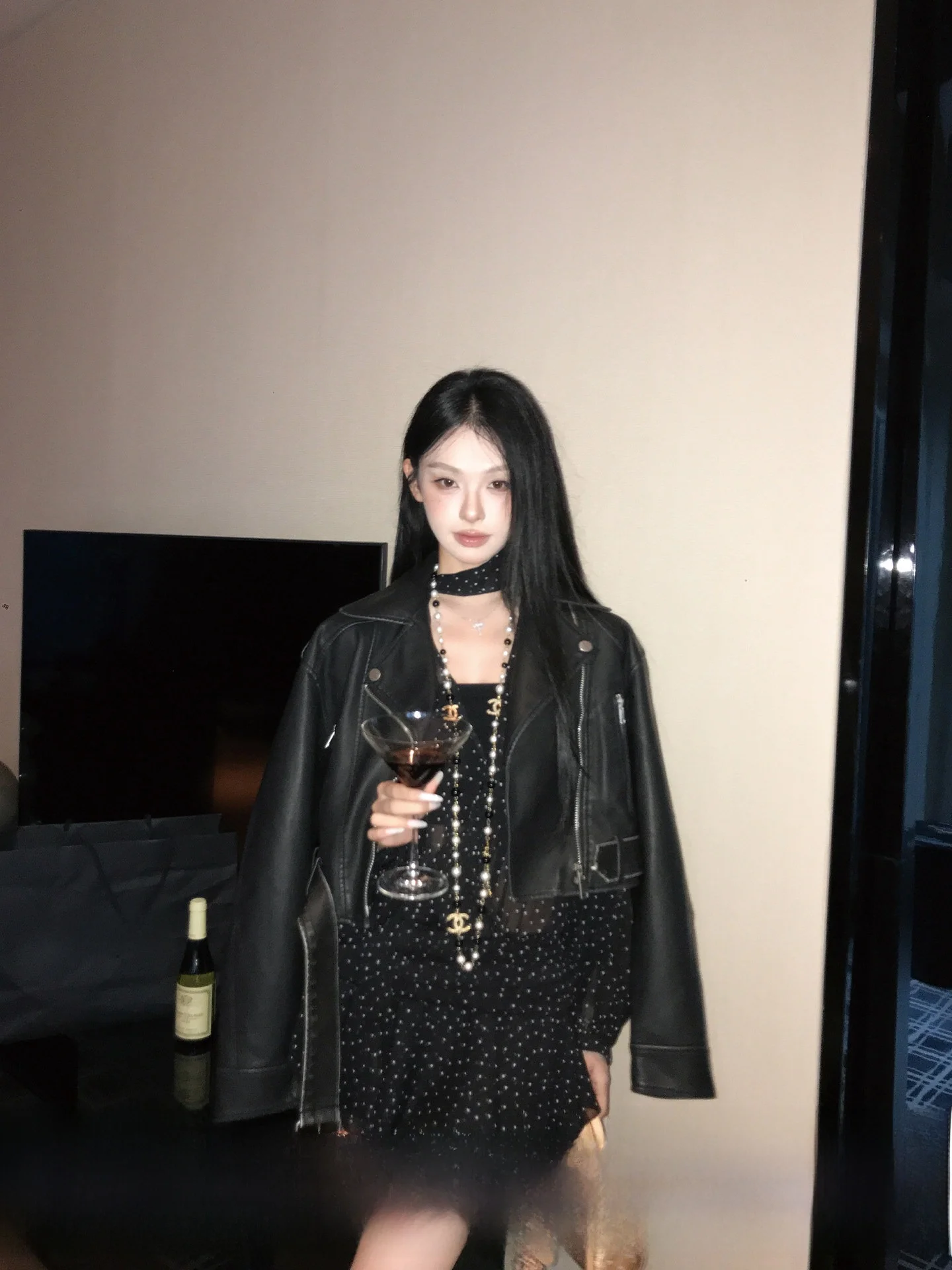 

Кожаная куртка Okaaay Street в стиле ретро для ранней осени, модная, высококачественная, для женщин, в стиле Hot Girl