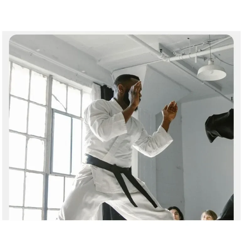 2pcs Karate Clothing Professional Children Loose Adult Taekwondo Costume Competition Training Clothes