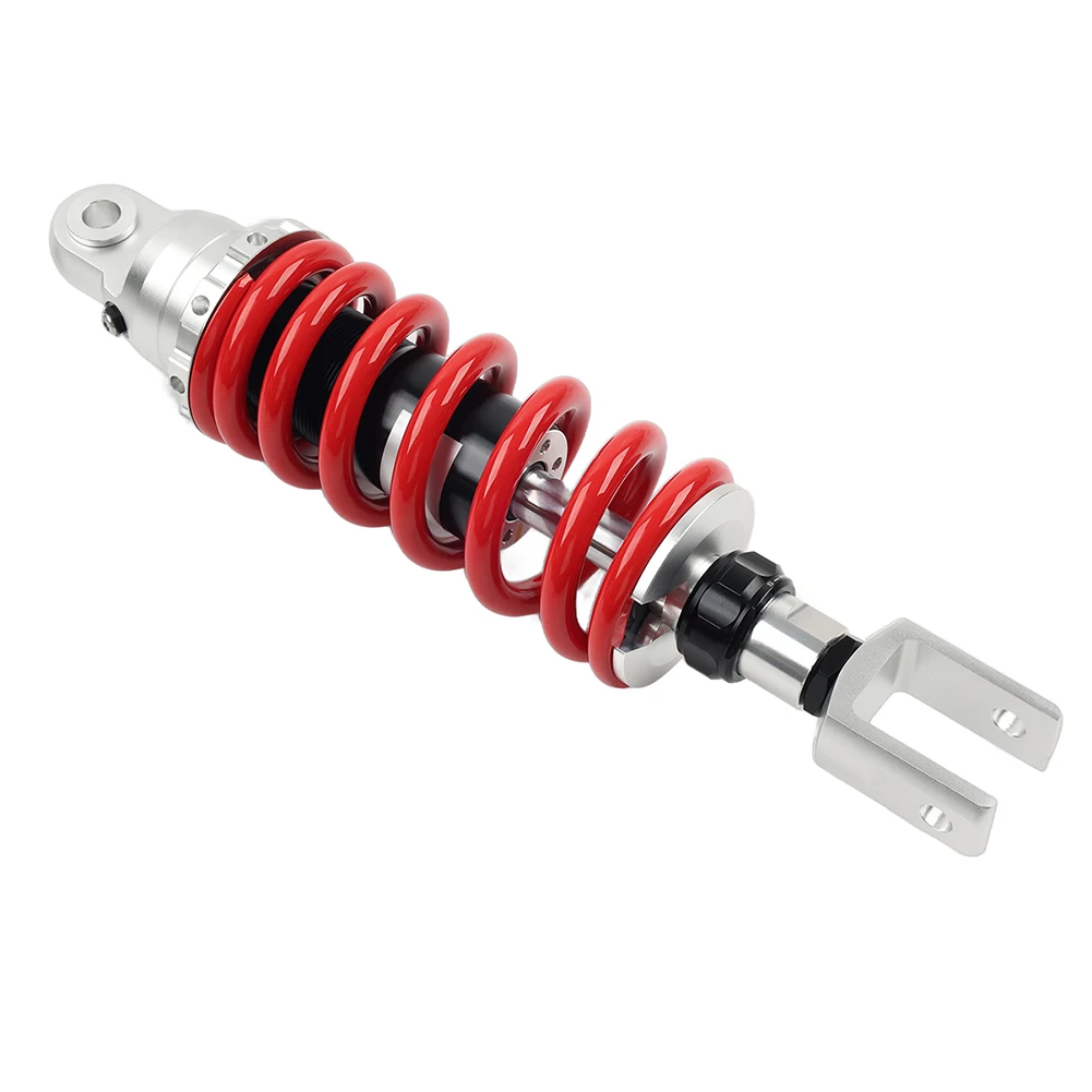 Motorcycle 320mm Shock Suspension Clevis Absorber 10mm Spring For Universal For Kawasaki For Suzuki For Honda Aluminum Red