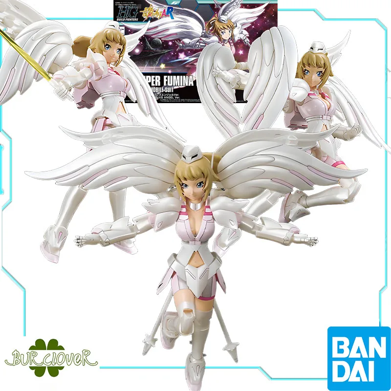 

Bandai Original GUNDAM HGBF Series SUPER FUMINA AXIS ANGEL Ver. Anime Action Figure Assembly Model Toys Gifts For Children