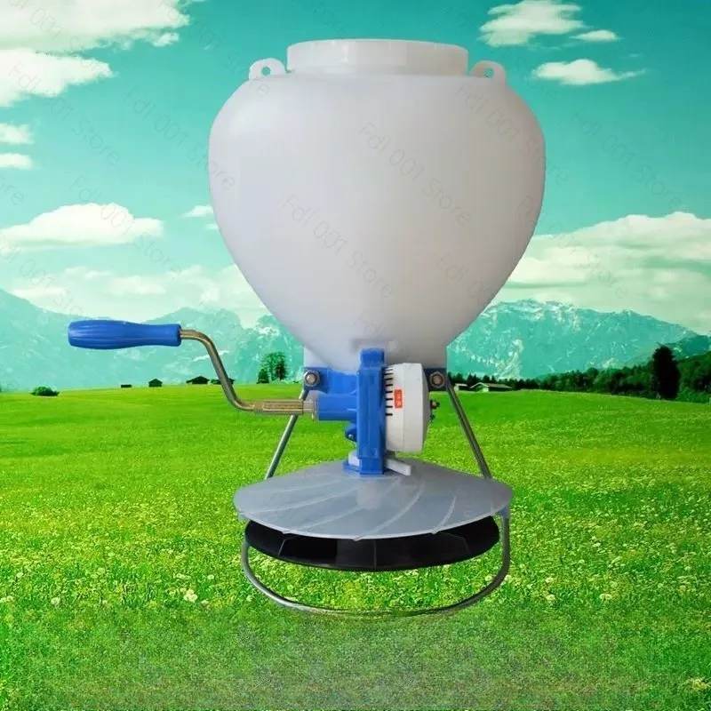 seeder rapeseed grass seed sprinkling snail medicine fertilizer seed hand crank back small seeder multi-function