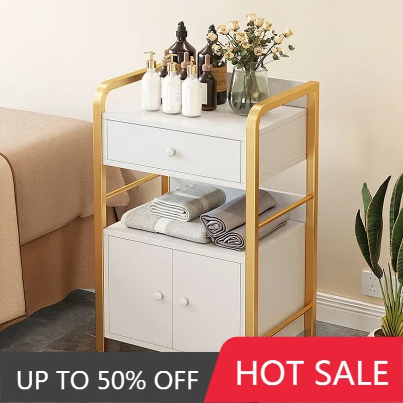 

Salon Furniture Trolley Beauty Tray Barber Cosmetic Helper Wheels Mobile Aesthetic Auxiliary Tool Storage Car Salon Furniture