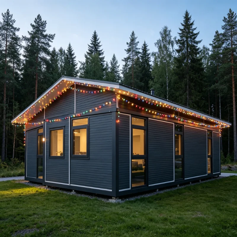 20ft 30ft 40ft Expandable Container House Mobile Home for Hotel Office Villa Hospital Outdoor Warehouse Garden House Farm House