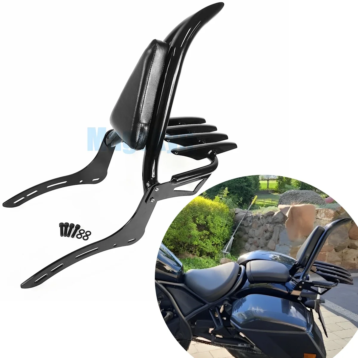 

Задняя спинка мотоцикла с багажником для Honda Rebel CMX CM 300 500 1100 CM300 CM500 CM1100 CMX300 CMX500 CMX1100