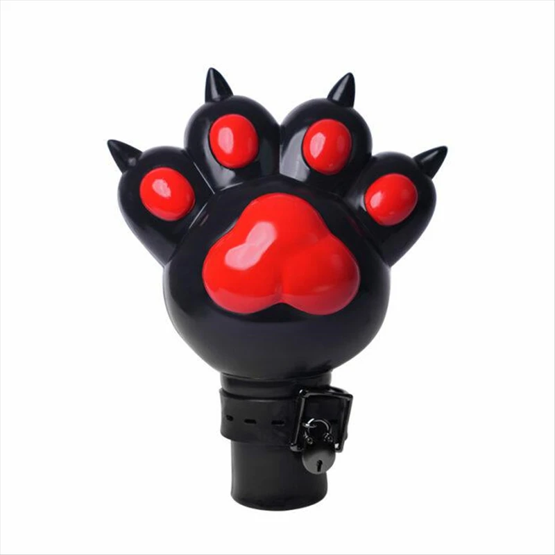 

Pumpland Inflatable Silicone Black Paws Mitts–Colored for Cosplay Costumes Halloween Party Supplies Pump Hand 10 Colors