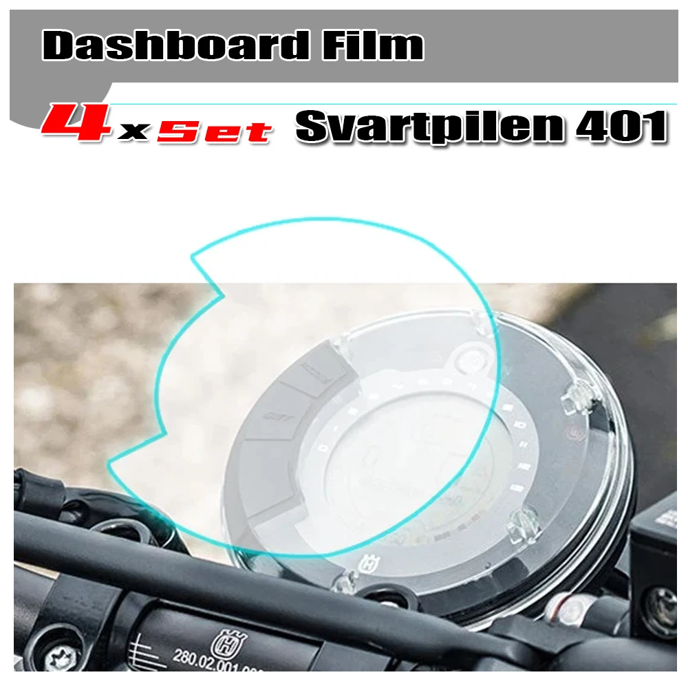 

For Husqvarna Svartpilen 401 VITPILEN 401 20-21 Motorcycle Instrument Dashboard Cluster Scratch Protection Film Screen Protector