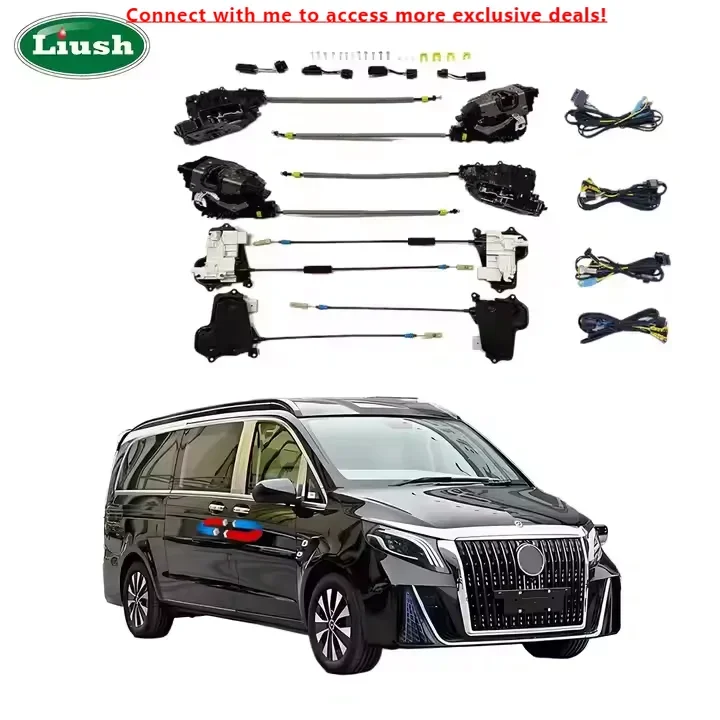 

Liush Electric Power Lock Automatic Suction Door System Retrofit Kits For Mercedes Benz Vito 2016+ Car Door Magnet Soft Close