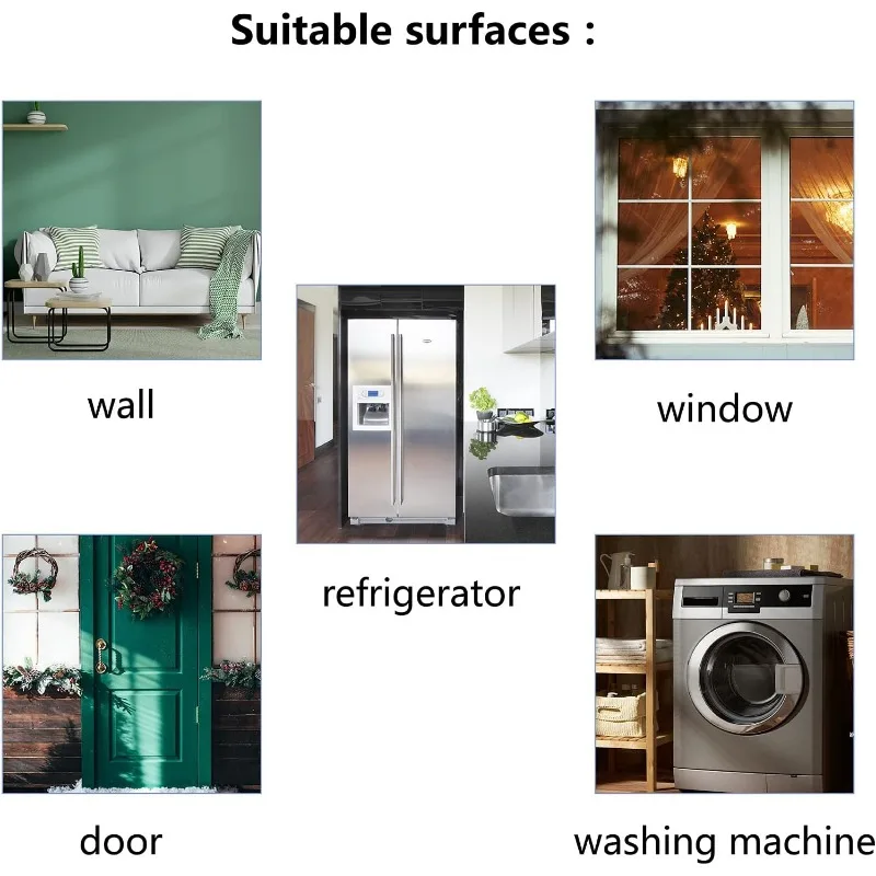 شارات حائط ذاتية اللصق من الفينيل لغرفة الغسيل ، أسعار غسيل جافة ، غسالة ، ملصقات حائط مجفف ، ديكور قشر وعصا ، 4 * *