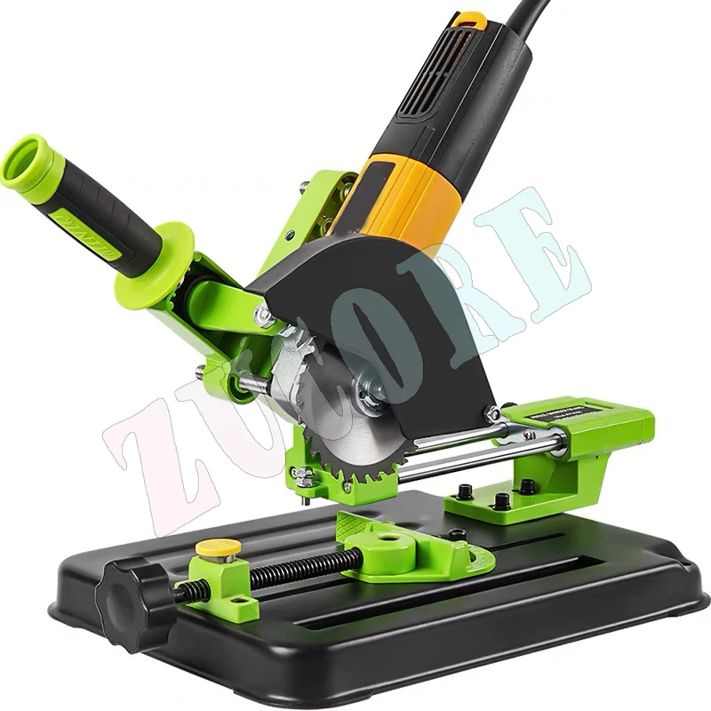 

Маленькая ручная угловая шлифовальная машина с фиксированным универсальным кронштейном, шлифовальная машина, модифицированный режущий станок, настольная пила, многофункциональная настольная тяга