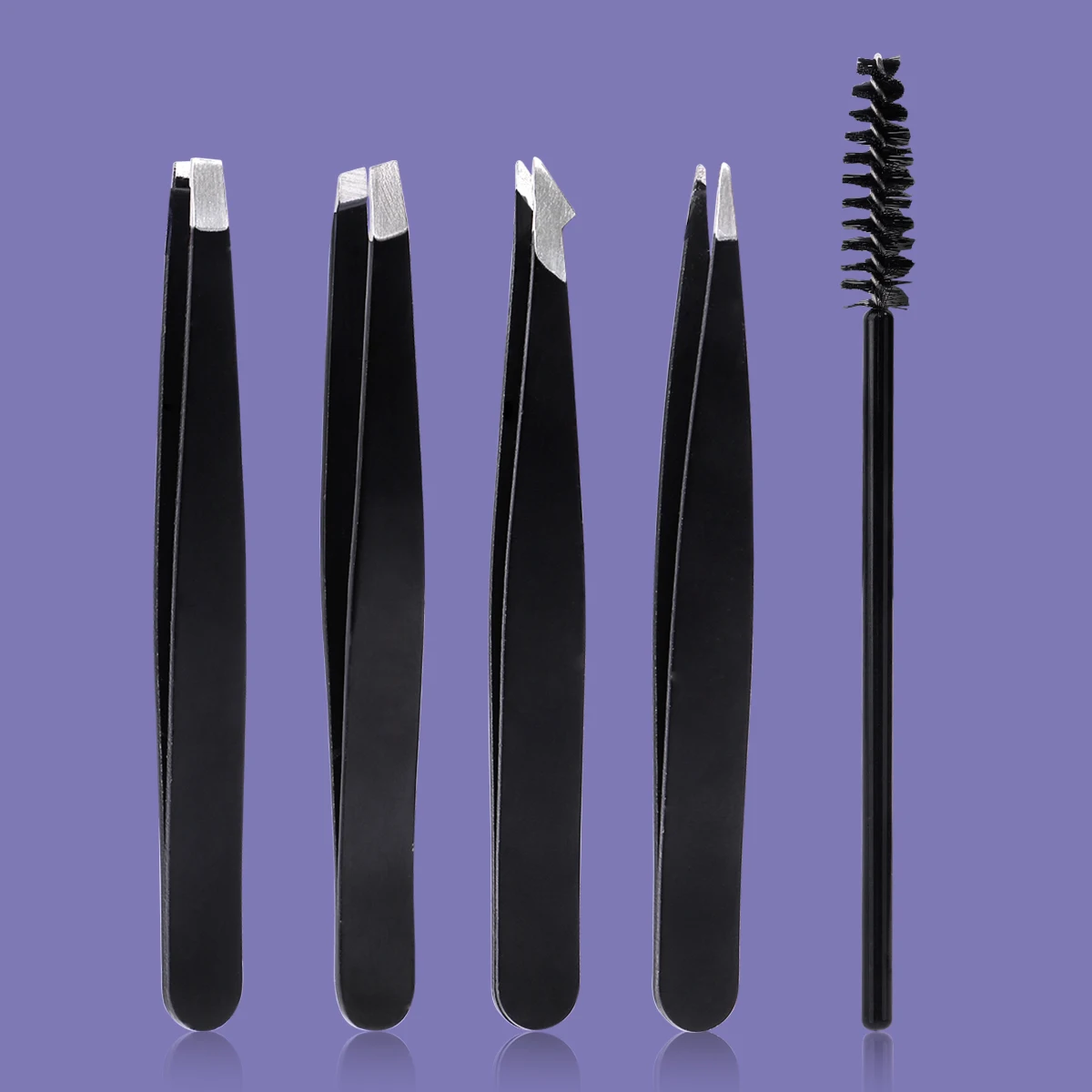 4/5/7/8-teiliges Wimpern-Werkzeug-Set, Augenbrauen-Trimmer aus Edelstahl, Augenbrauen-Trimmer und Haarentferner, geeignet für Männer und Frauen. – Detail 12