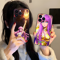 Saint Athena Phone Case for iPhone 16 15 14 13 12 11 X XR XS 8 7 Pro Max Plus Mini Black Cover Smartphone Cellphones