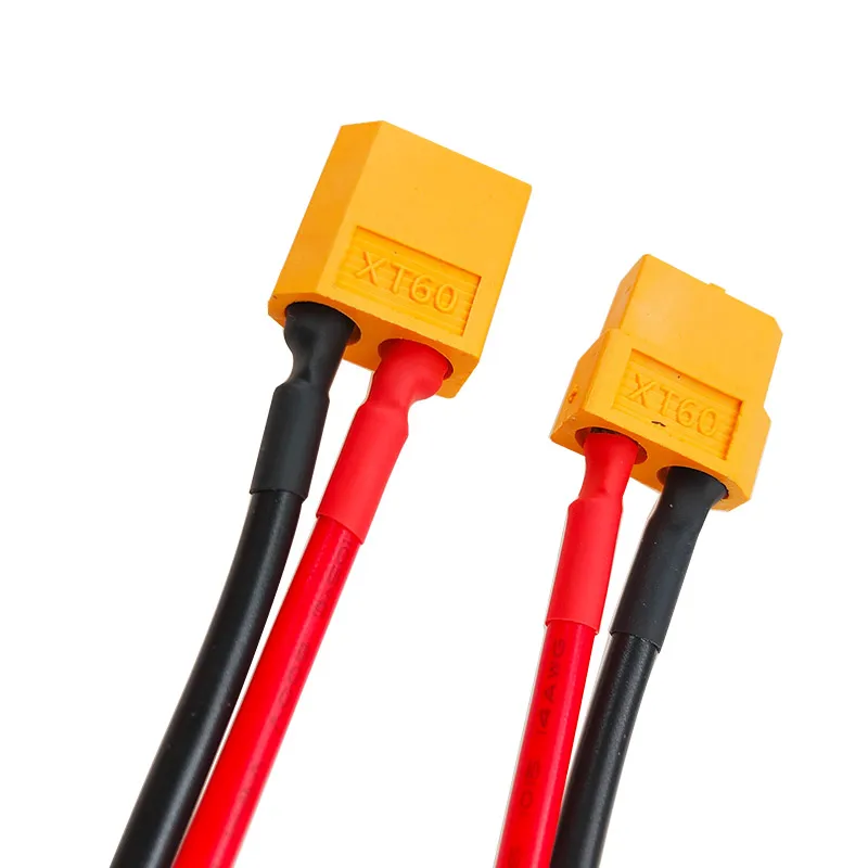 20 Stück XT60 Stecker-Buchse-Kabelverbinder mit 14AWG PVC-Kabel 15cm 20cm Stecker für RC Lipo Akku-Kabel