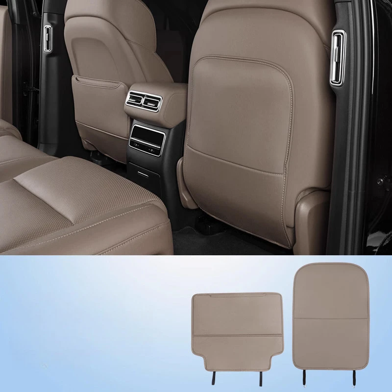 

For Li L6 L7 L8 L9 2025 2024 Lixiang Rear Seat Leather Kick Protector
