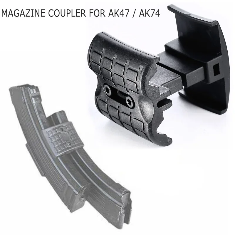 

7.62 AK Magazine Coupler Clamp Mag Parallel Connector Clamp Hunting Gun Accessories Rifle Double Mag Clip