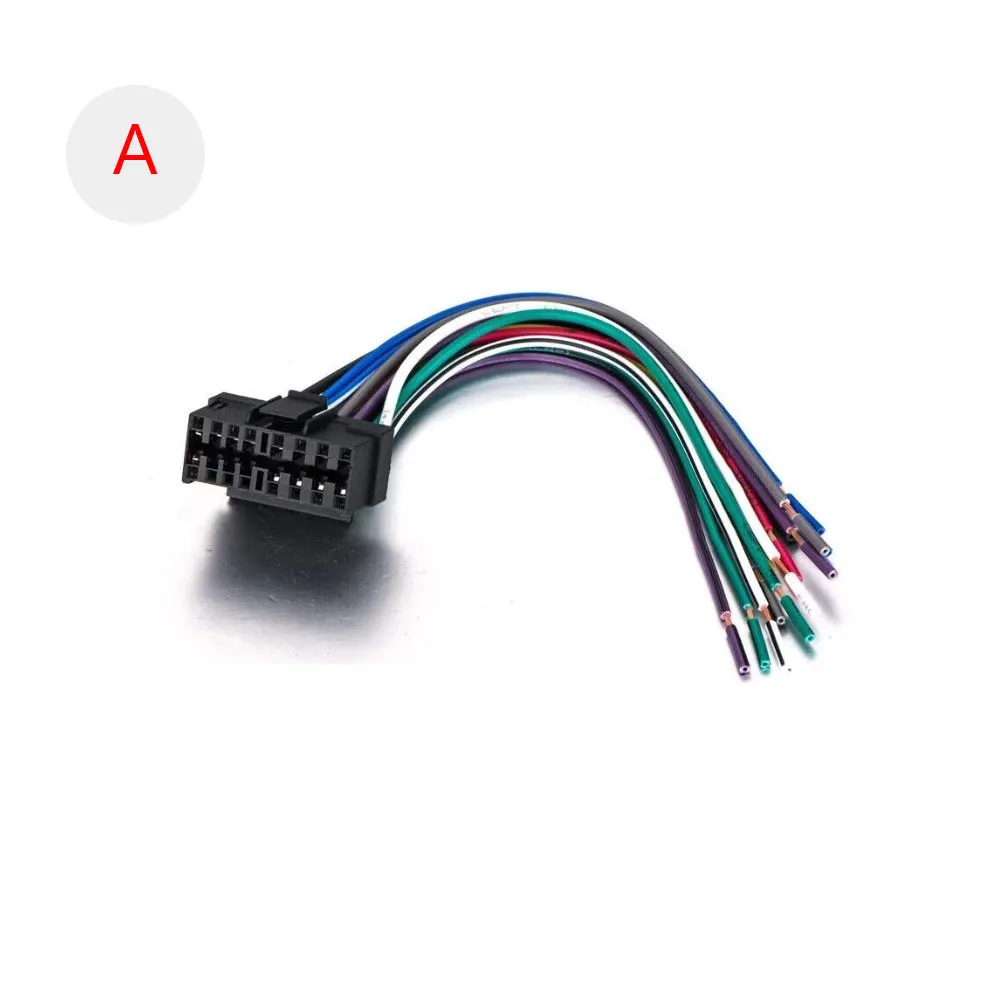 16 Pin Car Stereo Radio Audio Harness Wiring Cable Replacement Connector For Sony CDC CDX MEX MDX XR Series