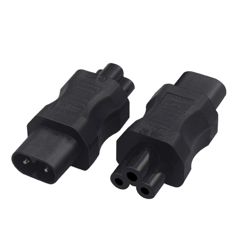 C7 to C8 Straight Adapter Male to Female Adapter C7 to C8 Adapter Cable Adapter C8 to C13/C8 to C15/C8 to C5 Compact- F19E