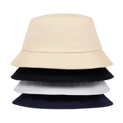 Unisex Light Board Solid Color Personality Bucket Hats Fishermen Caps Outdoor Casual Cap Sunscreen Hat