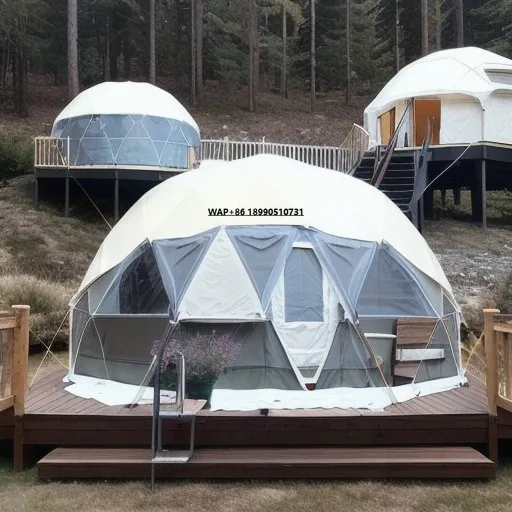 

Diameter 4 Meters Made Luxury Outdoor Pvc Hotel Glamping Dome Tent Camping Garden Igloo House Dome Geodesic Domes for Sale